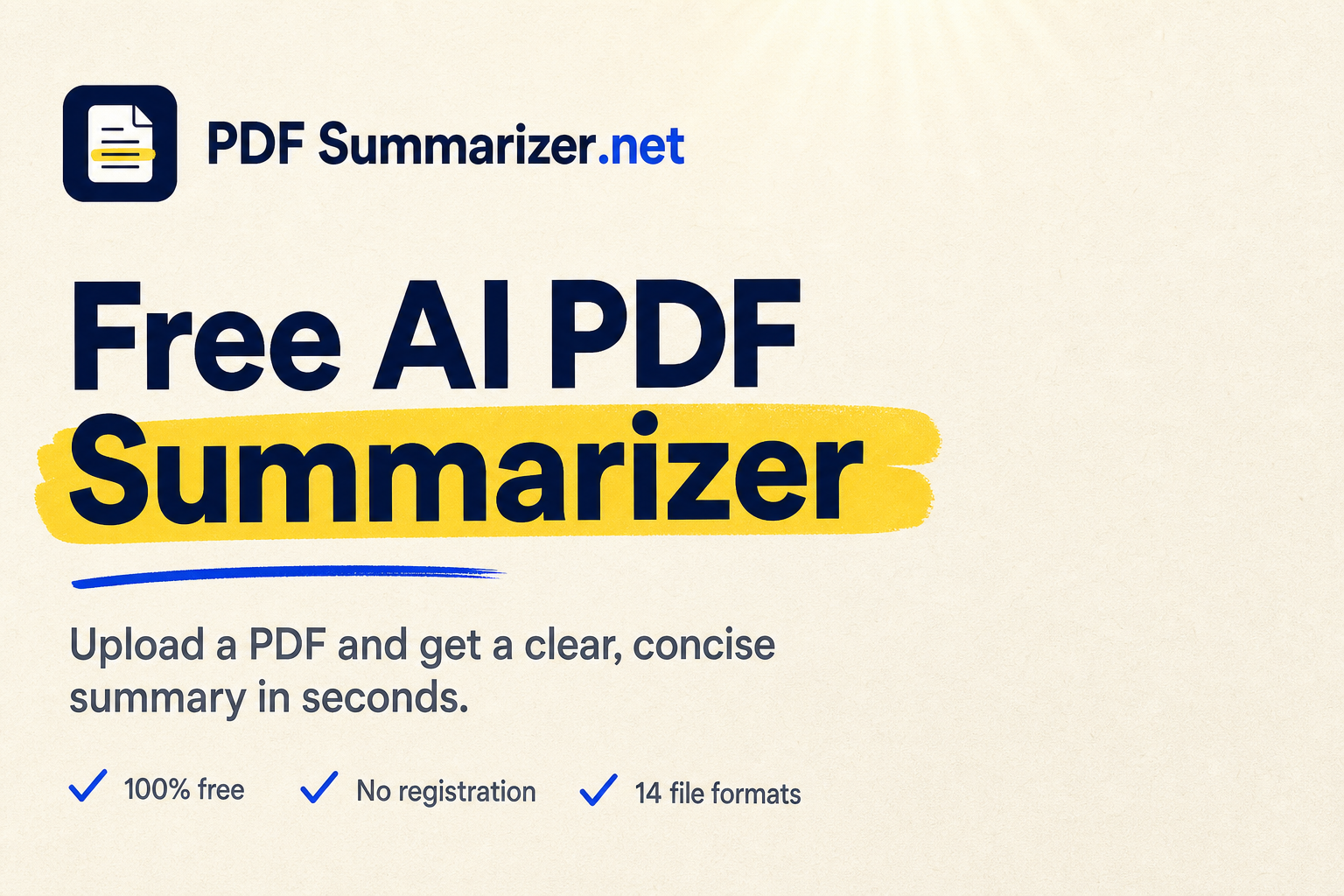 AI PDF Summarizer